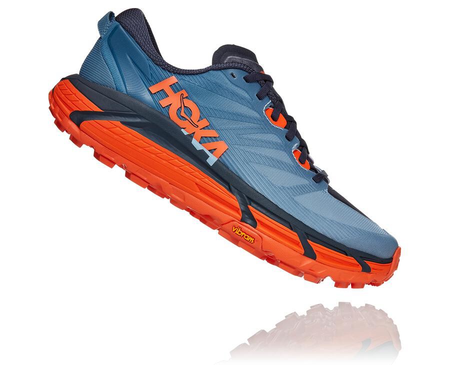 Hoka Australia One One Mafate Speed 3 - Mens Trail Shoes Blue - NMCUD-9851